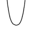 TI SENTO-Milano 3916BO Beaded necklace silver-onyx silver-coloured-black 38-48 cm
