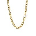 Ti Sento-Milano 3957SY Necklace silver gold colored 11 mm 48 cm