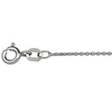 House collection 1330057 Silver Chain Anchor Flat 1.2 mm 38 cm