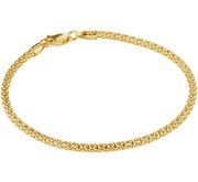 House collection Bracelet Gold 2.5 mm x 18 cm long