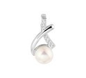 Home Collection Pendant Pearl And Zirconia