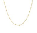 House collection 2100765 Necklace Gold Plated Balls 2.0 mm 40 + 4 cm 1 Micron