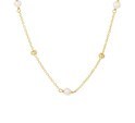 House collection 2101053 Necklace Yellow gold Pearl 1.2 mm 41 + 4 cm
