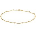 House Collection Anklet Balls 3.0 Mm 24 + 2 Cm 1 Micron