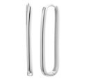 TFT Pop Earrings Silver Rhodium Plated Shiny