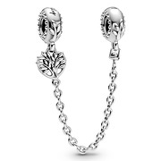 Pandora People 799293C00-05 Safety chain Friends Forever Heart silver