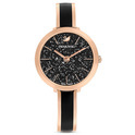 Swarovski 5580530 Watch Crystalline Delight rose-coloured-black 32 mm