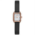 Emporio Armani AR11248 Watch Gioia steel-leather rose colored-black 22 mm