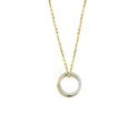 House collection 4208683 Necklace Yellow gold Diamond 0.10ct H SI