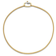 TI SENTO-Milano 3968SY Necklace silver-zirconia gold-coloured-white 42 cm