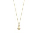 House collection 4023589 Necklace Yellow gold North Star Zirconia 0.8 mm 41 - 43 - 45 cm