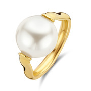 TI SENTO-Milano 12231PW Ring silver-pearl gold-coloured-white