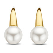 TI SENTO-Milano 7849PW Earrings Pearl silver gold-coloured-white 20 mm