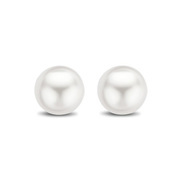 TI SENTO-Milano 7841PW Earrings Round silver-pearl white 3 mm