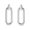TI SENTO-Milano 7847SI Earrings Oval link silver 7 x 20 mm