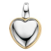 TI SENTO-Milano 6806SY Pendant Locket Heart silver and gold colored 19 x 27 mm