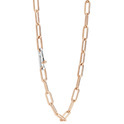 TI SENTO-Milano 3947SR Necklace Closed For Ever silver rose colored 48 cm