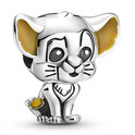 Pandora Disney 799398C01 Charm The Lion King Simba silver enamel