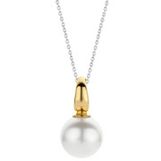 TI SENTO-Milano 6805PW Necklace Pearl silver gold-coloured-white