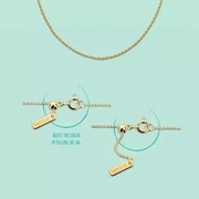 Heart to get C230ADJ14G  necklace