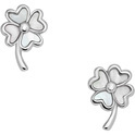 Fossil JFS00541040 Ear studs Lucky You silver-mother-of-pearl silver-coloured-white
