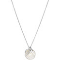 Fossil JFS00509040 Necklace Tree of Life silver-mother-of-pearl silver-coloured-white