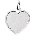 House collection Engraving heart Diamond-coated