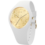 Ice-Watch IW019205 Watch ICE Flower Small steel-silicone white-gold colored 34 mm