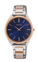 Seiko SWR060P1 Watch Quartz Blue Dial Rose 32mm