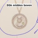 Huiscollectie 4024252 [kleur_algemeen:name] necklace with pendant