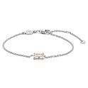 TI SENTO-Milano 2973ZY Bracelet silver-zirconia gold-and silver-coloured-white 16-20 cm