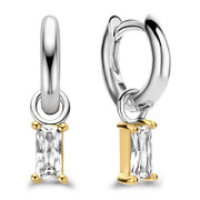 TI SENTO-Milano 7866ZY Earrings silver-zirconia gold and silver colored