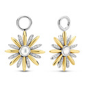 TI SENTO-Milano 9242ZY Earring charms silver-zirconia gold-coloured-white