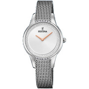 Festina F20494/1 Watch Mademoiselle steel-crystal silver colored 30.2 mm