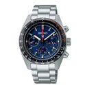 Seiko SSC815P1 watch Prospex Solar Chronograph steel silver-blue 39 mm