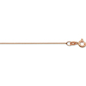 Necklace Anchor rose gold 0.8 mm