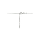 Necklace Silver Hearts 1.8 mm 40 + 4 cm