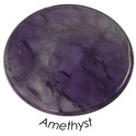 Quoins QMN-S-AM Disk Precious Amethyst Small