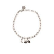24Kae 22414S Bracelet Moon-Clover-Heart silver-pearl white