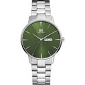 Danish Design IQ97Q1267 Watch Akilia steel silver-green 41 mm