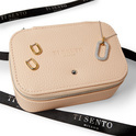 TI SENTO-Milano 4856ZY Gift set Jewelery box + Necklace + Earrings gold-coloured-white