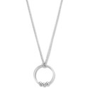 Necklace Round silver 1.0 mm 42 + 3 cm