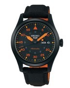 Seiko SRPH33K1 Seiko 5 Sports Watch Automatic steel-nylon black