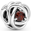 Pandora 790065C06 Charm Salsa Red Eternity Circle silver-crystal red