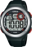 Lorus R2381NX9 Watch digital black-red 45 mm