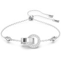 Swarovski 5636499 Bracelet Hollow silver-coloured-white 24 cm