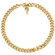 Michael Kors MKJ7835710 Necklace Premium brass-zirconia gold-coloured-white 38-43 cm