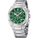 Jaguar J805/C Watch Acier steel silver-green 44.5 mm