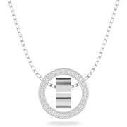 Swarovski 5636501 Necklace Hollow Circle silver-white 75 cm