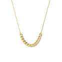 Necklace Anchor-Gourmet yellow gold 0.7 - 4.5 mm 40-44 cm